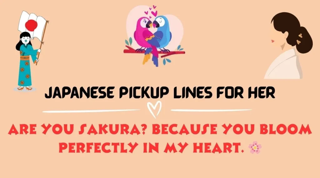 Japanese Pickup lines for Her