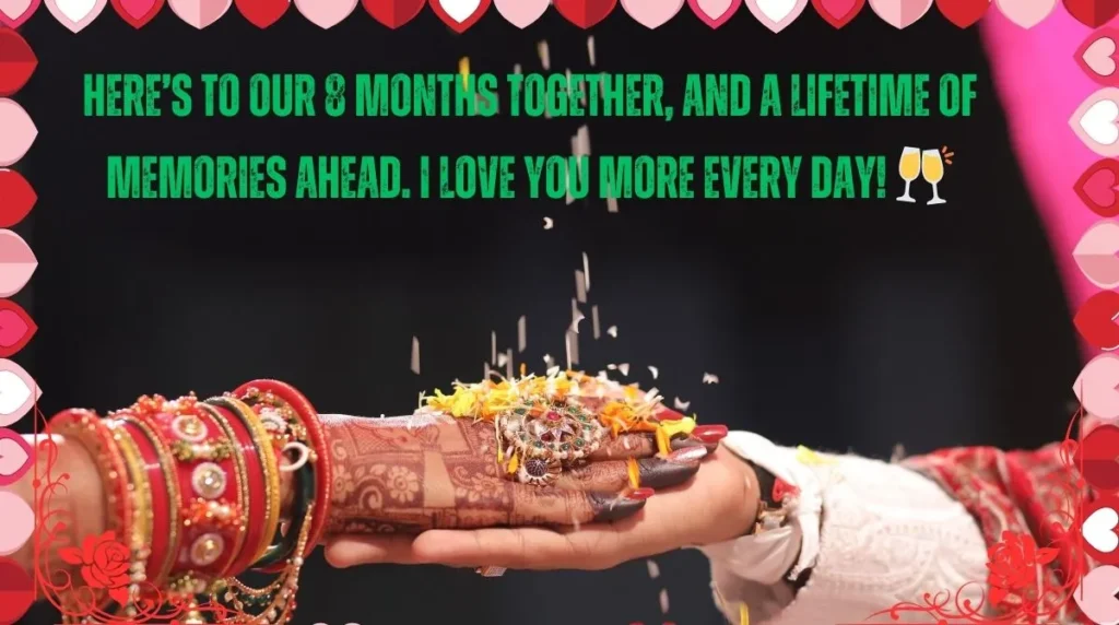 8th Monthsary Captions for Husband