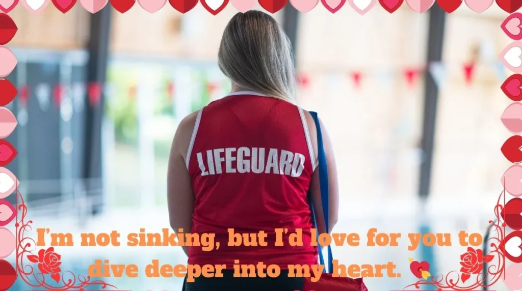Dirty Lifeguard Pick Up Lines