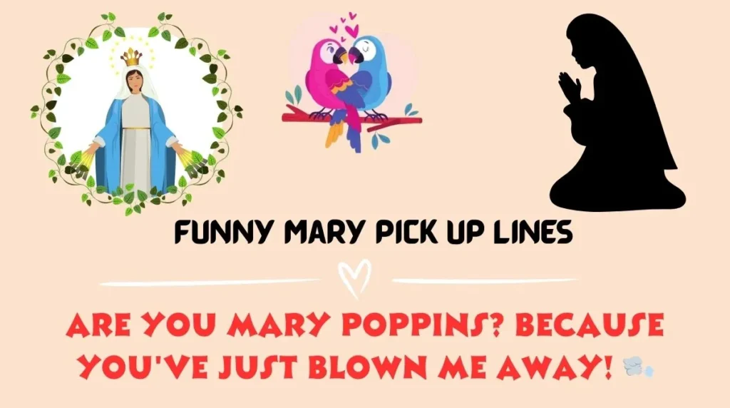 Funny Mary Pick Up Lines