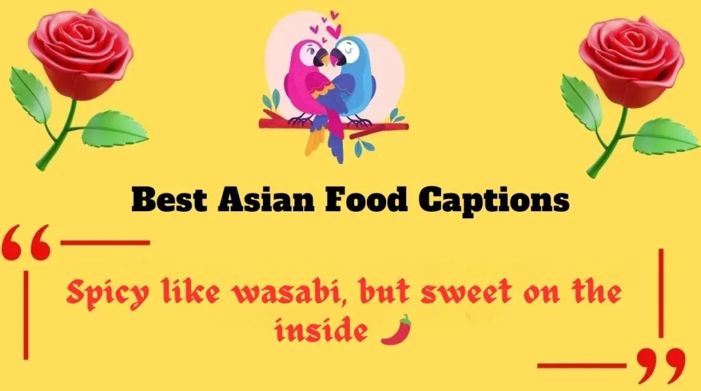 Best Asian Food Captions