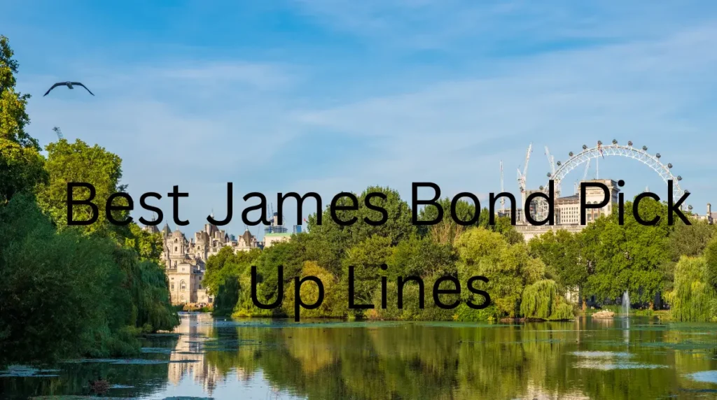  Best James Bond Pick Up Lines