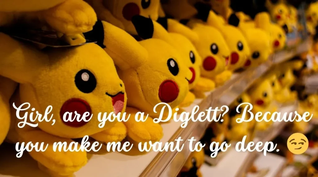 Dirty Pokemon Pick Up Lines