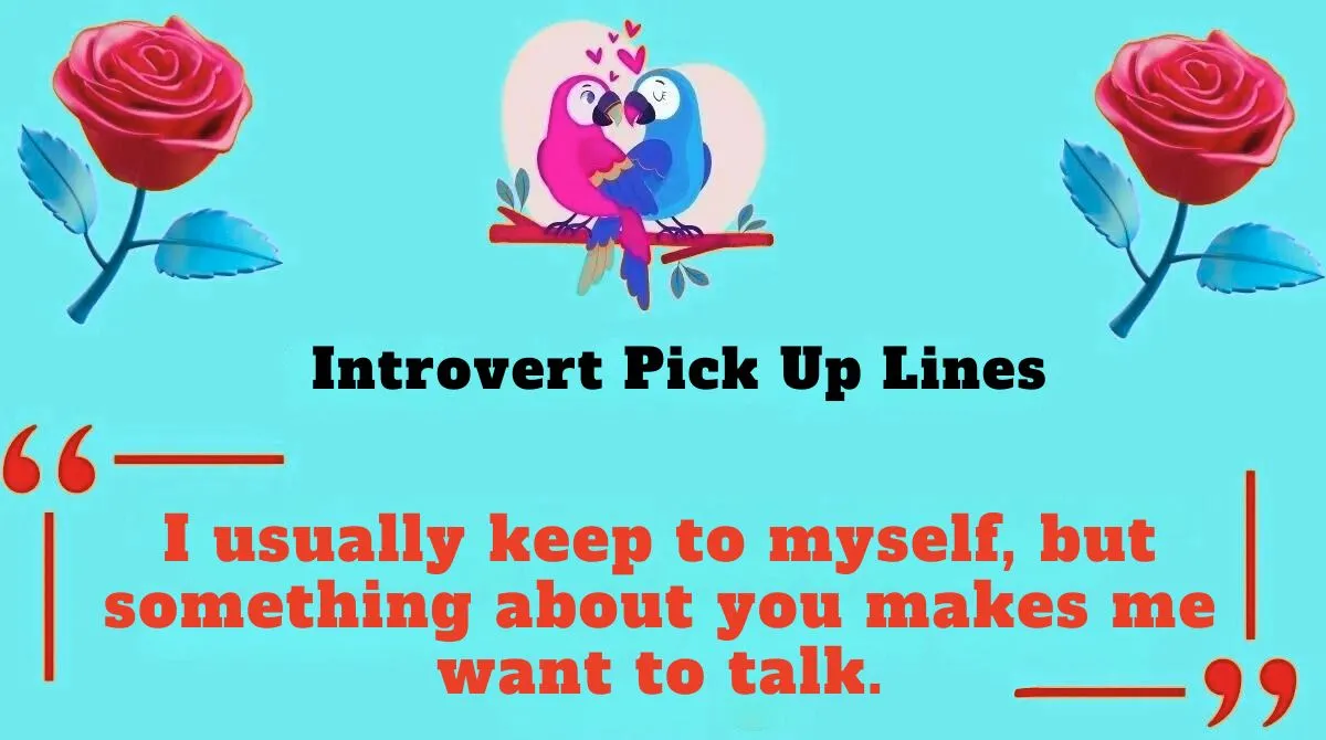 Introvert Pick Up Lines