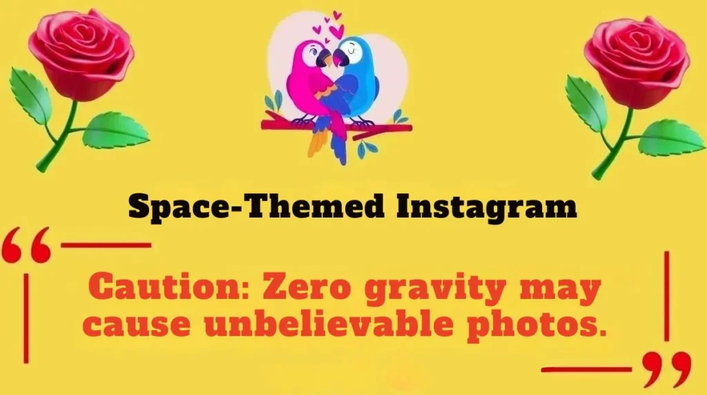 Space-Themed Instagram