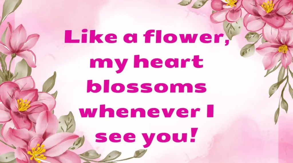 Tinder Flower Pick Up Lines