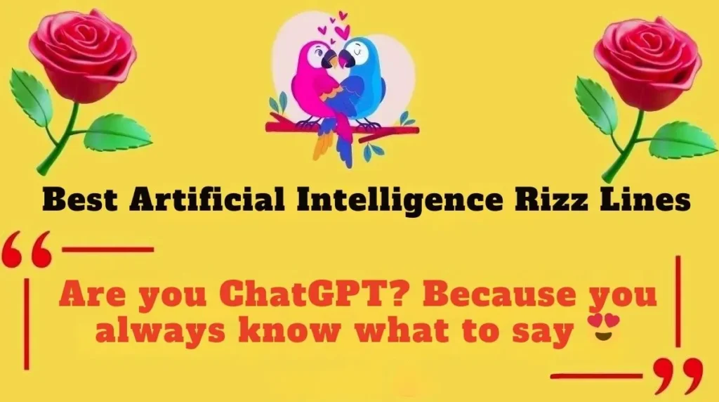 Best Artificial Intelligence Rizz Lines 