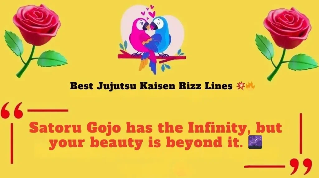 Best Jujutsu Kaisen Rizz Lines