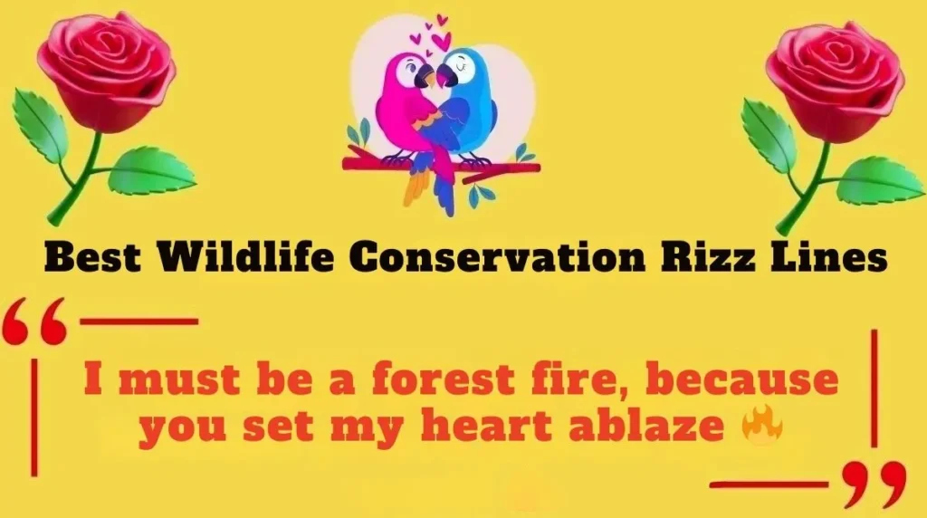 Best Wildlife Conservation Rizz Lines 