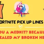 Fortnite Pick Up Lines