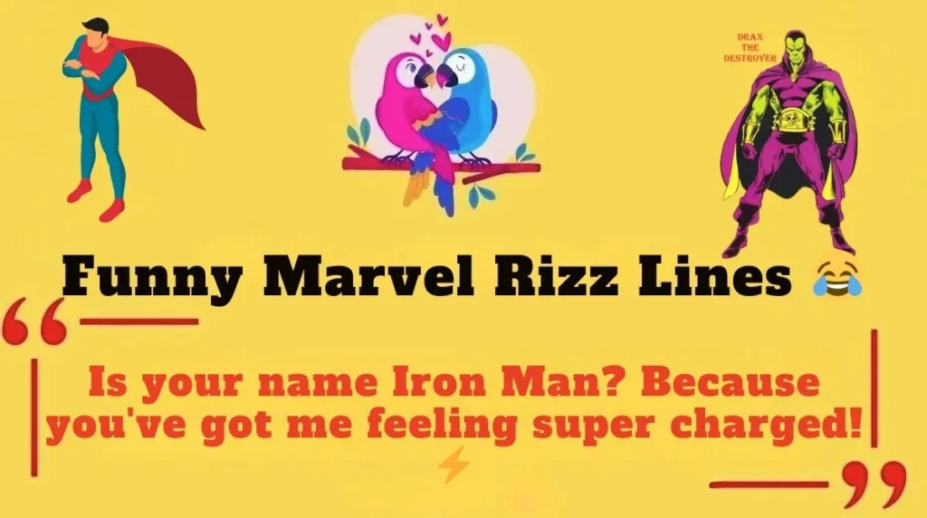 Funny Marvel Rizz Lines 