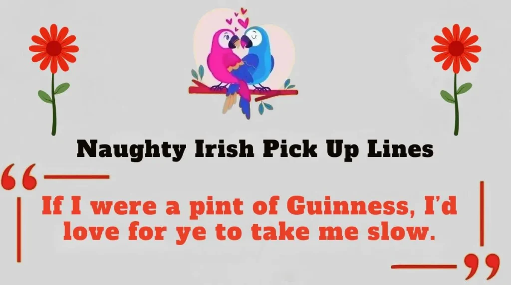 Naughty Irish Pick Up Lines