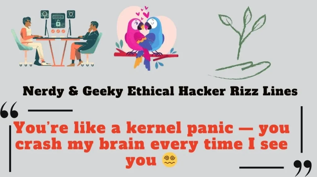 Nerdy & Geeky Ethical Hacker Rizz Lines