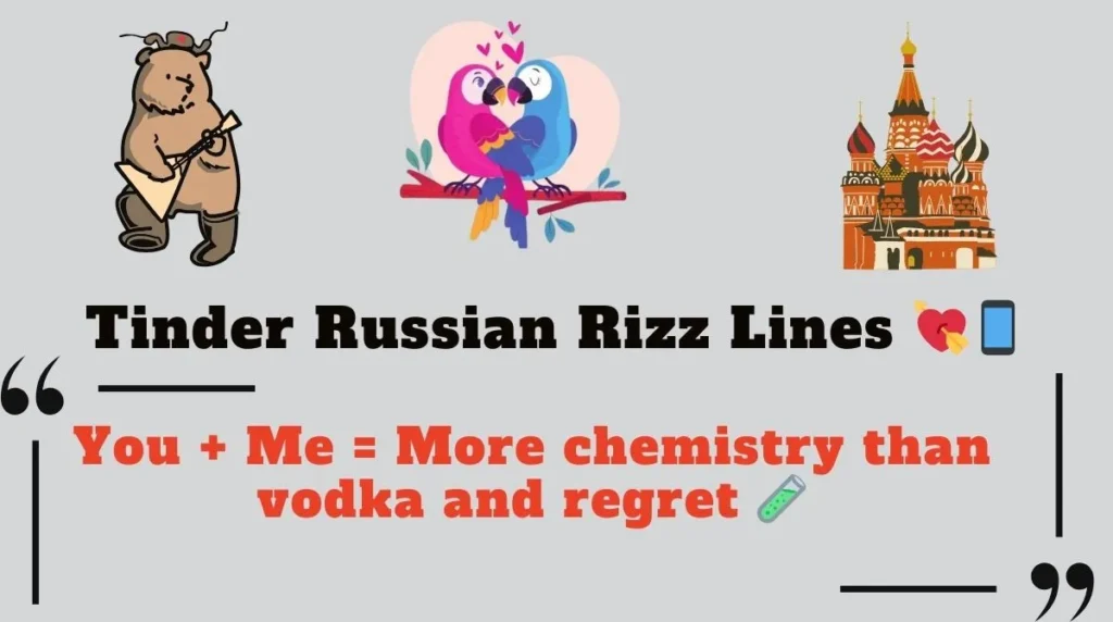  Tinder Russian Rizz Lines 