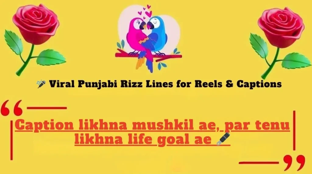  Viral Punjabi Rizz Lines for Reels & Captions