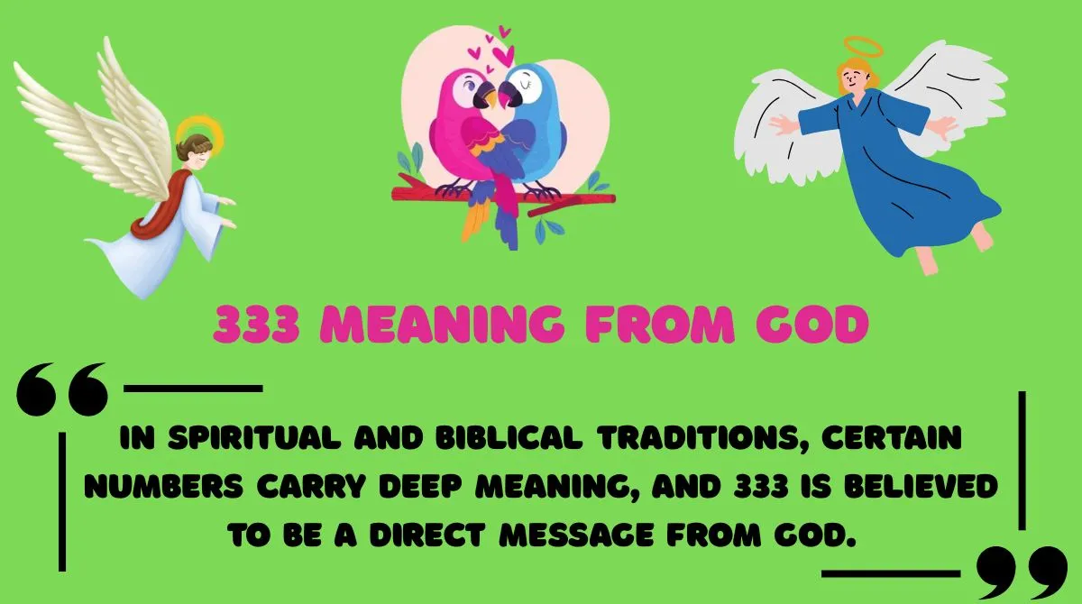 333 Meaning from God