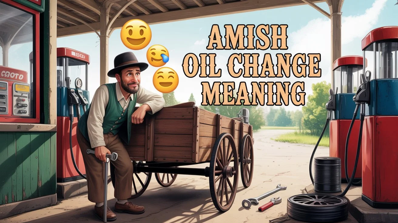 Amish Oil Change Meaning