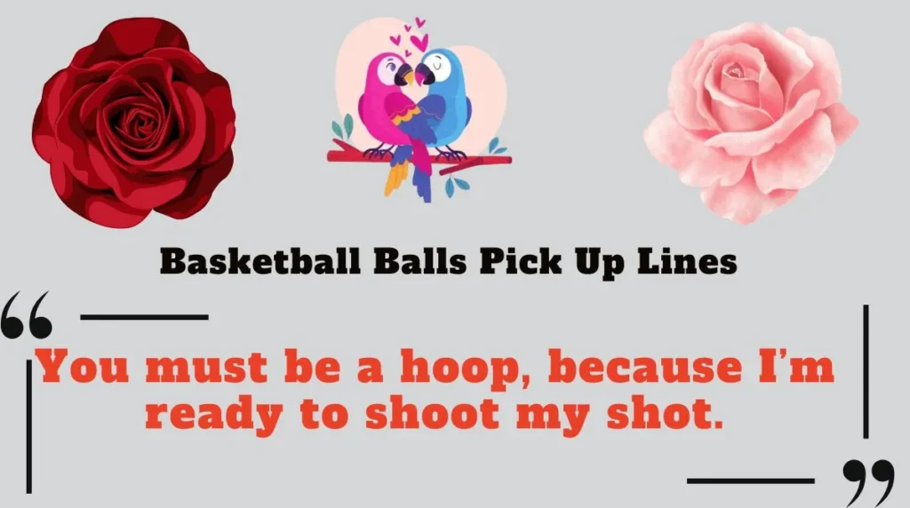 Basketball Balls Pick Up Lines 