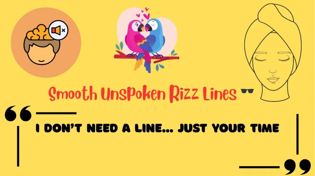 Smooth Unspoken Rizz Lines