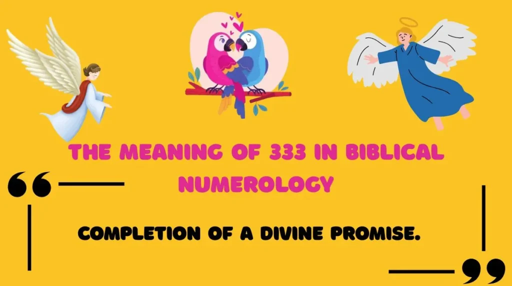 The Meaning of 333 in Biblical Numerology