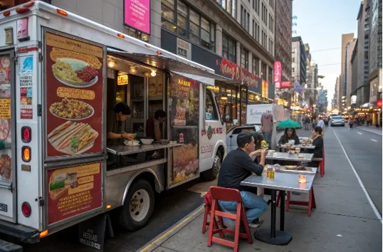 How to Ship Dinning truck from China to UK