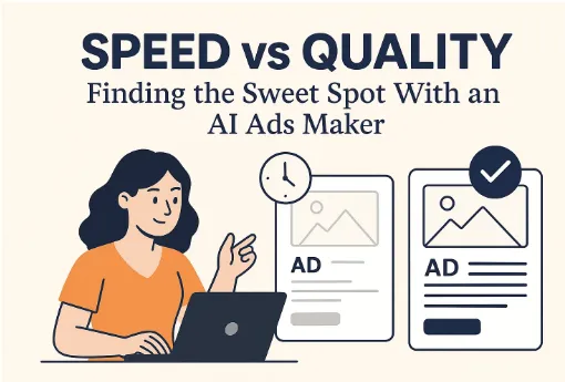 Speed vs Quality Finding the Sweet Spot With an AI Ads Maker