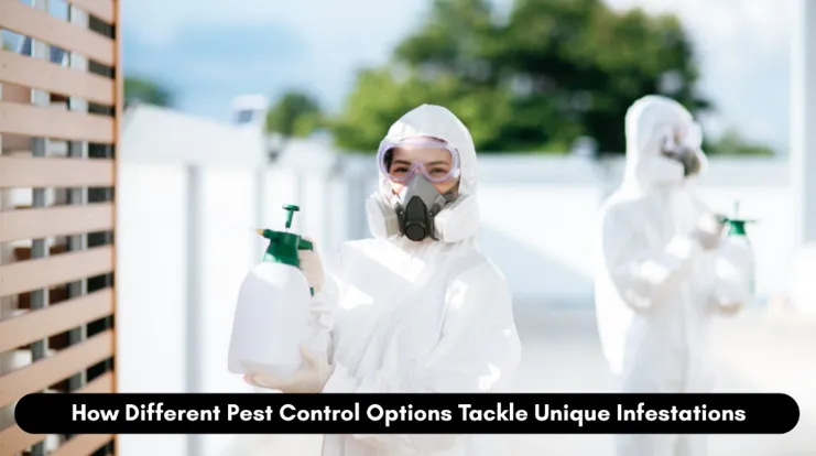 How Different Pest Control Options Tackle Unique Infestations