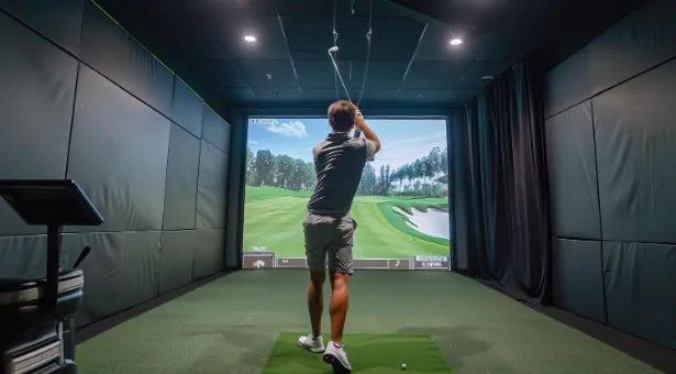 How Golfers Are Bringing the Course Indoors A Look at the Growing Home Practice Movement