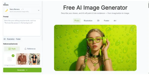 VisualGPT AI Image Generator for Educational Illustrations and Training Content Development